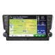 Phonocar VM106 Professzionális 2 DIN 8" multimédiás autós központ GPS-szel, érintőképernyővel, Golf 7-hez
