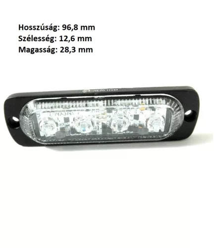 SMP 4LED - Kék-Piros LED Stroboszkóp
