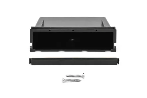 Phonocar 03465 Autórádió keret kivehető tárolórekesszel, tartóval és profillal, 1 vagy 2 DIN rádiókhoz, egyes Ford modellekhez