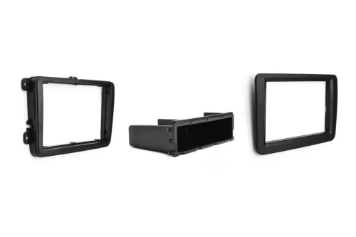 Phonocar 03405 Autórádiókeret 2 vagy 1 DIN méretű autórádióhoz egyes Seat, VW és Skoda modellekhez