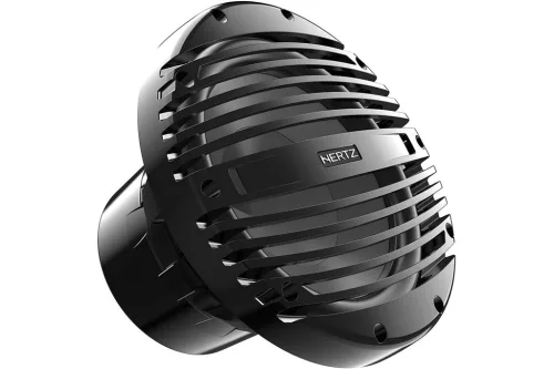 Hertz HMS 10 B4-LD-C Hertz nagy teljesítményű hajós mélynyomó LED világítással, sportos megjelenéssel