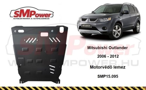 Mitsubishi Outlander 2006 - 2012 - Motorvédő lemez - SMP15.095