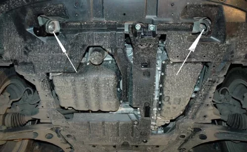 Peugeot 4008 2012- Motorvédő lemez - SMP15.096