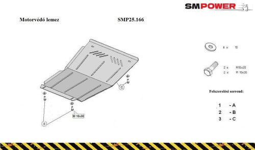 Suzuki S-Cross 2021- Motorvédő lemez - SMP25.166K