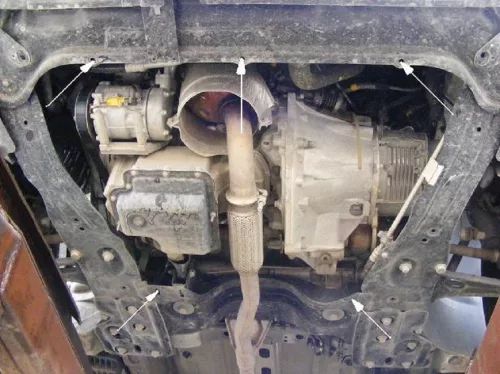 Toyota Proace 2013 - 2016 - Motorvédő lemez - SMP30.033