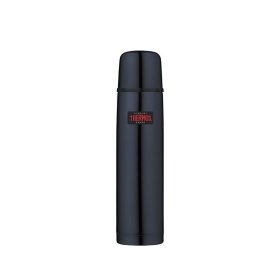   Thermos Mountain termosz gombos zárórendszerrel és bögrével - sötétkék - 750ml