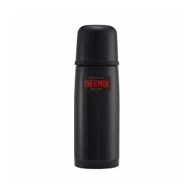   Thermos Mountain FBB Termosz gombos zárórendszerrel és bögrével - sötétkék - 350 ml
