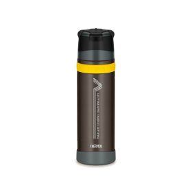   Thermos Mountain FFX termosz bögrével extrém környezetbe - barna - 750ml