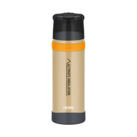   Thermos Mountain FFX termosz bögrével extrém környezetbe - homok - 750ml