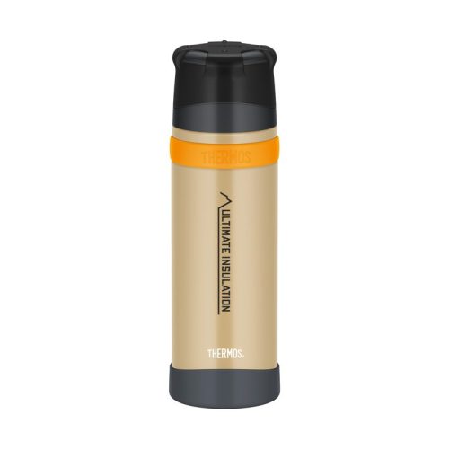 Thermos Mountain FFX termosz bögrével extrém környezetbe - homok - 750ml