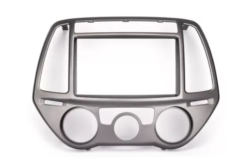 Phonocar 03683 Autórádiókeret rögzítő konzolokkal Hyundai i20 I (PB, PBT) 2012-2014 között gyártott autókhoz.