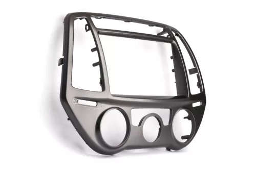 Phonocar 03683 Autórádiókeret rögzítő konzolokkal Hyundai i20 I (PB, PBT) 2012-2014 között gyártott autókhoz.