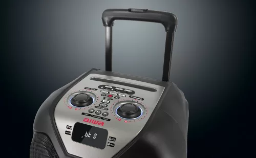 Aiwa KBTUS-500 A tökéletes hordozható party hangrendszer! 400W, Bluetooth