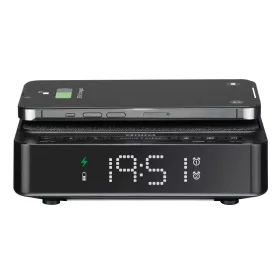   Aiwa CR-30/BK Az ébresztőóra rádió és vezeték nélküli töltő tökéletes kombinációja!