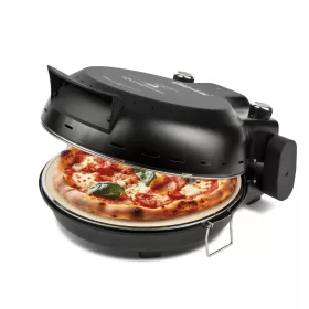   Girmi FP50 Forno Elettrico házi pizza sütő fekete színben, 4 perc alatt, 31cm-es pizza