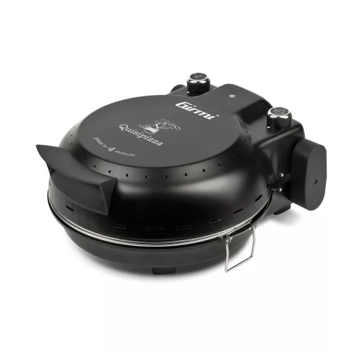 Girmi FP50 Forno Elettrico házi pizza sütő fekete színben, 4 perc alatt, 31cm-es pizza