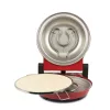 Girmi FP50 Forno Elettrico házi pizza sütő piros színben, 4 perc alatt, 31cm-es pizza
