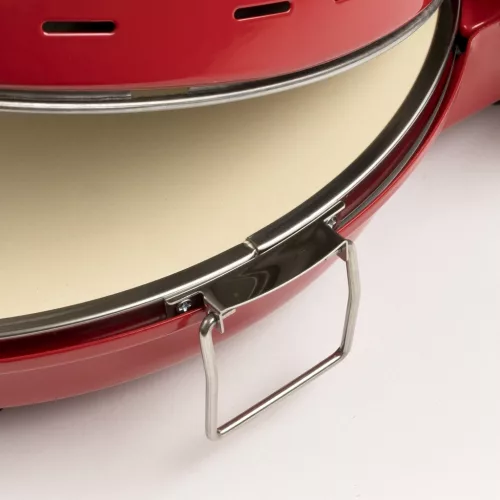 Girmi FP50 Forno Elettrico házi pizza sütő piros színben, 4 perc alatt, 31cm-es pizza