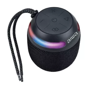   Aiwa BST-100 Prémium Japán hordozható Bluetooth hangszóró IP66 védelemmel, mikrofonnal és akár 8 órás üzemidővel