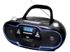 Trevi CMP 574 USB Hordozható Boombox Sztereó CD, USB és Kazettás Lejátszó, digitális FM rádióval, 20W teljesítménnyel