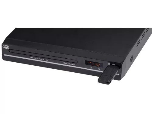 Trevi DVMI 3580 Kompakt DVD lejátszó Full HD minőségben 1080P, USB és HDMI csatlakozással