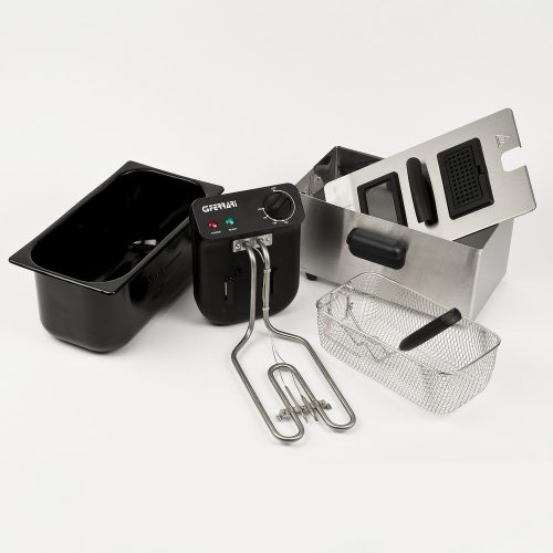 G3 Ferrari G10203 Pastella - elektromos olajsütő, ízletes sült ételek készítéséhez, kivehető tartállyal, 3 literes, 2000W