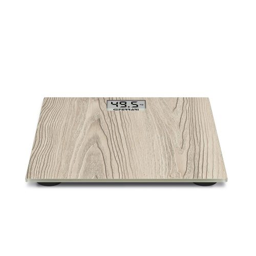 G3 Ferrari G30065 ROVERE – Digitális személymérleg tölgyfa hatású edzett üveglappal