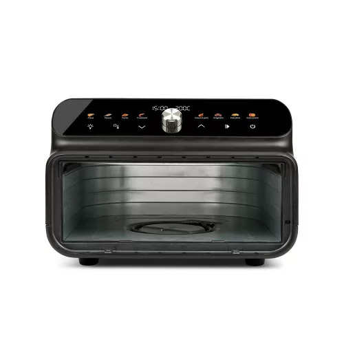 Girmi FG77 Ecofrit Grill – Forrólevegős Sütő, pizzasütő és Grillsütő, 10 literes, dupla fűtőszál - mindenre is!