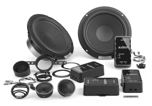 Audison AVK 6 S II VOCE II Hi-Res minősítésű audiophile hangszórószett csökkentett beépítési mélységgel