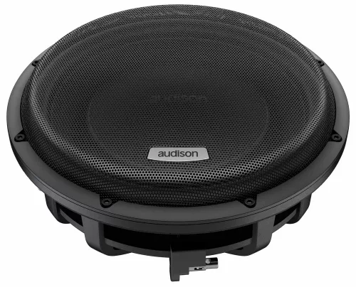 Audison AV 12 D4 II Professzionális 12" mélynyomó 550W RMS, kompakt beépítés, prémium basszusélmény autóhifihez