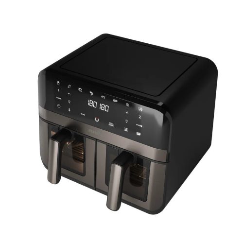 Aiwa AFR-9000 FUTAGO Forradalmi, japán légkeveréses sütő a konyhában, 2.400W, 9 liter (2x4,5 liter)