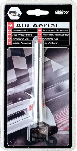 Sumex RaceSport 4000809 ALU VIPER – Krómozott Alumínium Univerzális Antenna vég, 10 cm