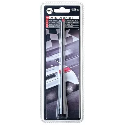 Sumex RaceSport 400801B RaceSport univerzális autóantenna – Alumínium, 18,5 cm, fekete színben