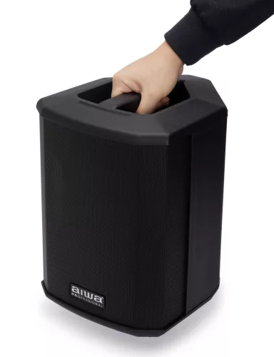 Aiwa AX-1PRO Professzionális hordozható hangrendszer minden alkalomra D osztályú erősítővel