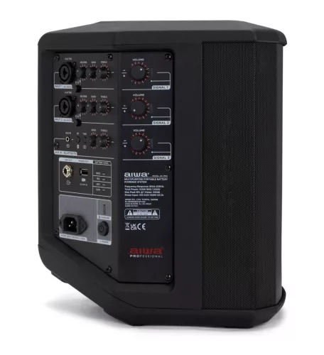 Aiwa AX-1PRO Professzionális hordozható hangrendszer minden alkalomra D osztályú erősítővel