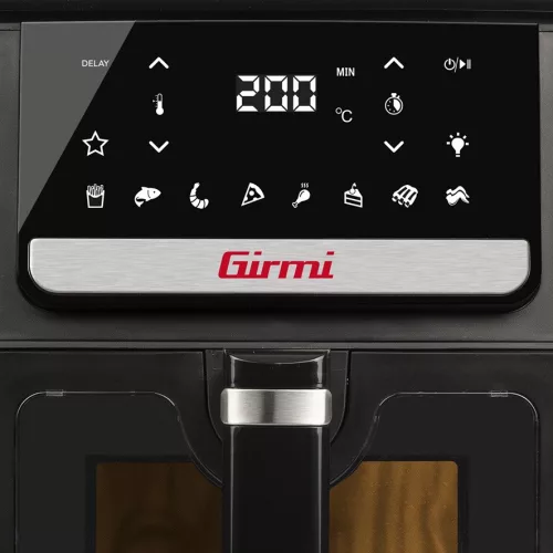 Girmi FG84 Ecofrit Crisp Forrólevegős sütő 6,5 literes