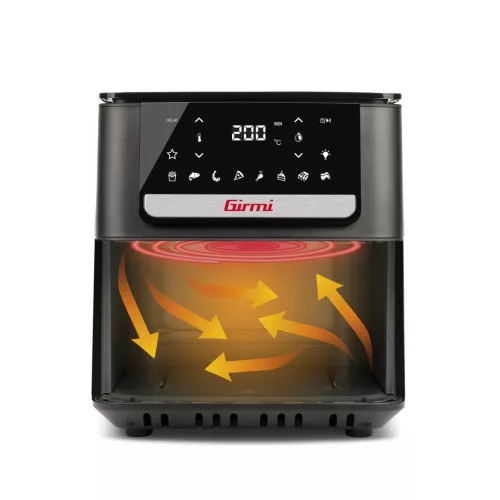 Girmi FG84 Ecofrit Crisp Forrólevegős sütő 6,5 literes