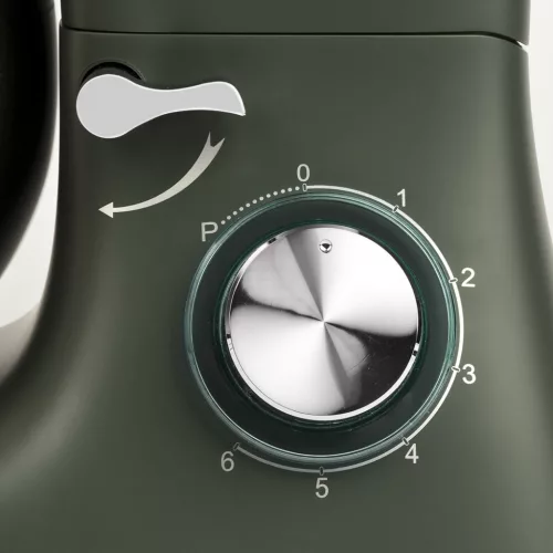 Girmi IM50 zöld professzionális konyhai multifunkciós robotgép, max 2200W, 8 literes tállal