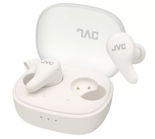 JVC HA-A23T-W True Wireless fülhallgató Zajszűrős fülhallgató a JVC legsikeresebb Gummi sorozatából, Kókusz fehér színben