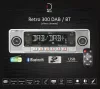 Dietz Retro 300DAB-BT Klasszikus megjelenésű, modern technológiájú autórádió a Retro szerelmeseinek ezüst-króm szín