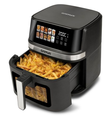 G3 Ferrari G10212 Friggisano 8L Modern, színes digitális kijelzővel ellátott, 8 literes prémium forrólevegős sütő