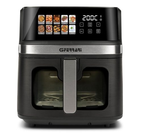 G3 Ferrari G10212 Friggisano 8L Modern, színes digitális kijelzővel ellátott, 8 literes prémium forrólevegős sütő