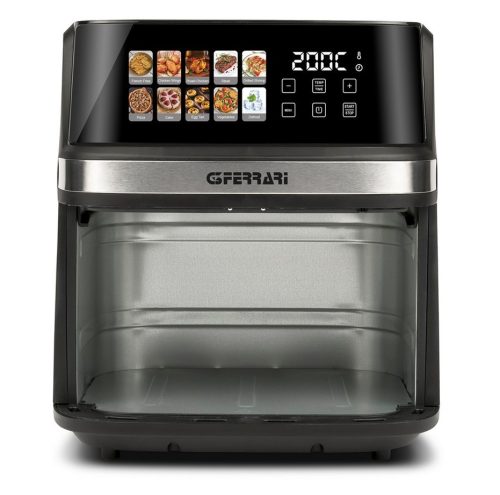 G3 Ferrari G10212 Friggisano 8L Modern, színes digitális kijelzővel ellátott, 8 literes prémium forrólevegős sütő