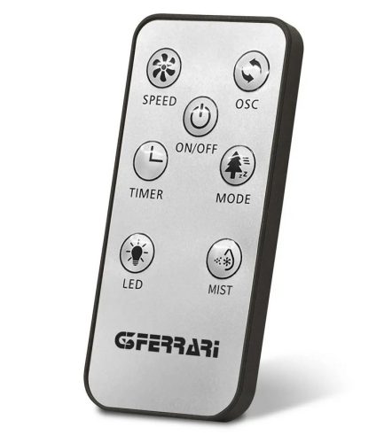 G3 Ferrari G50053 KLIMAS intelligens, ultrahangos vízpermetező rendszerrel felszerelt oszlopventilátor