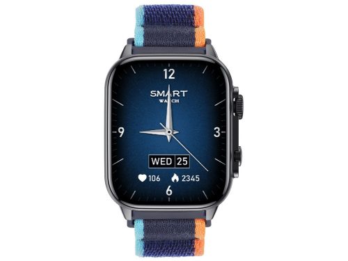 Trevi T-FIT 430 A Black - Smartwatch, okosóra AMOLED kijelzővel, híváskezeléssel és egészségfigyeléssel, fekete szín
