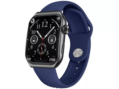 Trevi T-FIT 400 C Black– Smartwatch AMOLED kijelzővel, ívelt dizájnnal és hívásfunkcióval fekete színben