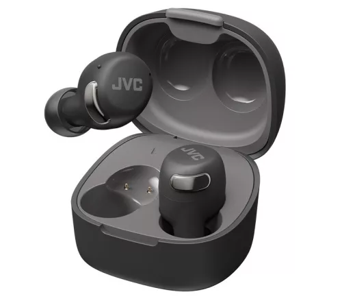 JVC HA-A30T2-B-U True Wireless fülhallgató – aktív zajcsökkentés, tömör és könnyű kialakítás, 27 óra lejátszás, fekete