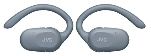 JVC HA-NP40T-A-U True Wireless Nearphones – open-ear dizájn, 26 órás üzemidő, IPX4 védelem, Kék színű