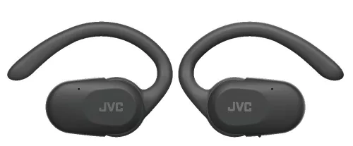 JVC HA-NP40T-B-U True Wireless Nearphones – open-ear dizájn, 26 órás üzemidő, IPX4 védelem, Fekete színű