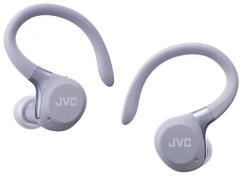 JVC HA-EC75T-V-U True Wireless sport fülhallgató – aktív zajszűrés, 40 óra üzemidő, IP57 védelem, viola kék színben